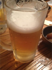 ざっか屋の生ビール200円