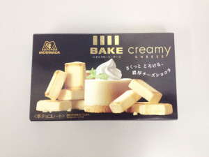 森永製菓「ベイククリーミーチーズ」