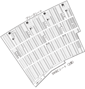 ブリーズシート・SMBCシート(3塁)座席表